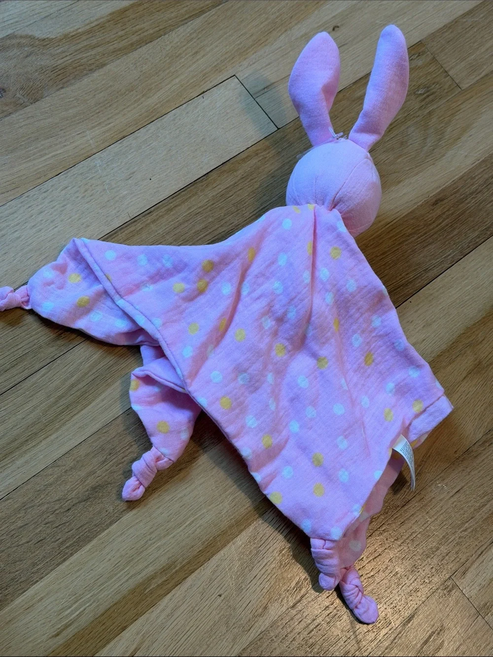 NWT Parents' Choice Pink Bunny Security Blanket - Soft Comfort Lovey 🐰